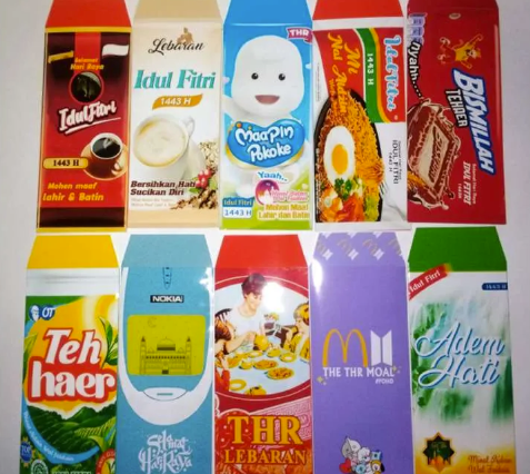 10 Amplop Lebaran Lucu & Unik